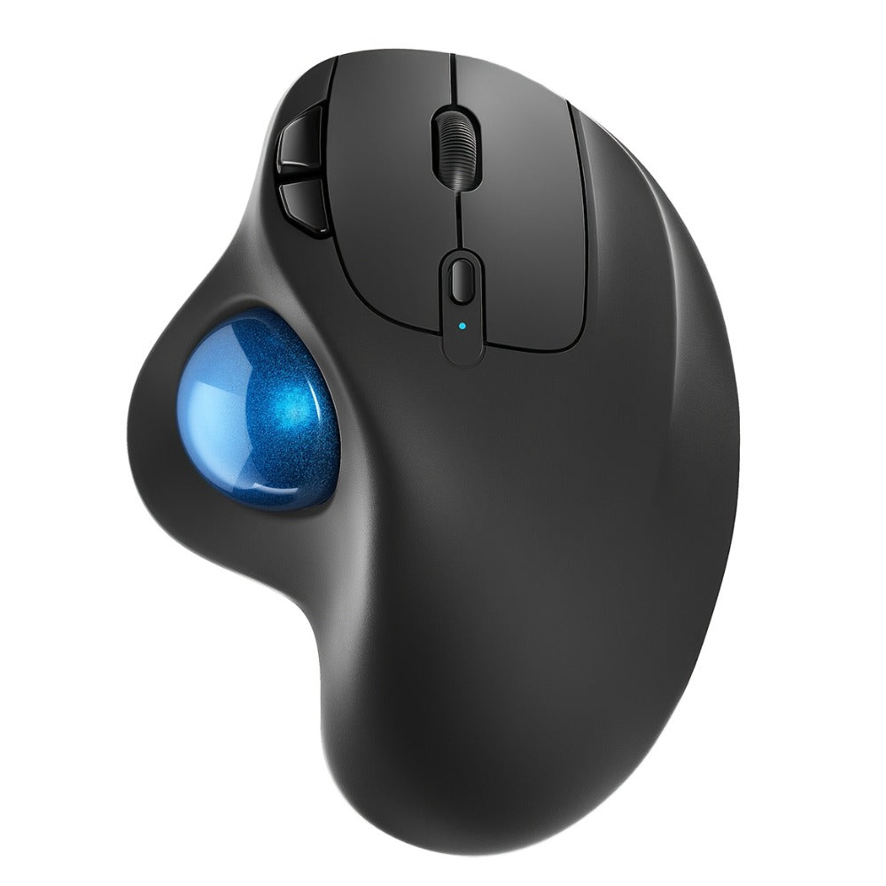 Wireless Trackball Mouse Rechargeable Thumb Control 3 Device Connection 2.4G USB Receiver for an Everyday Personal Care Routine