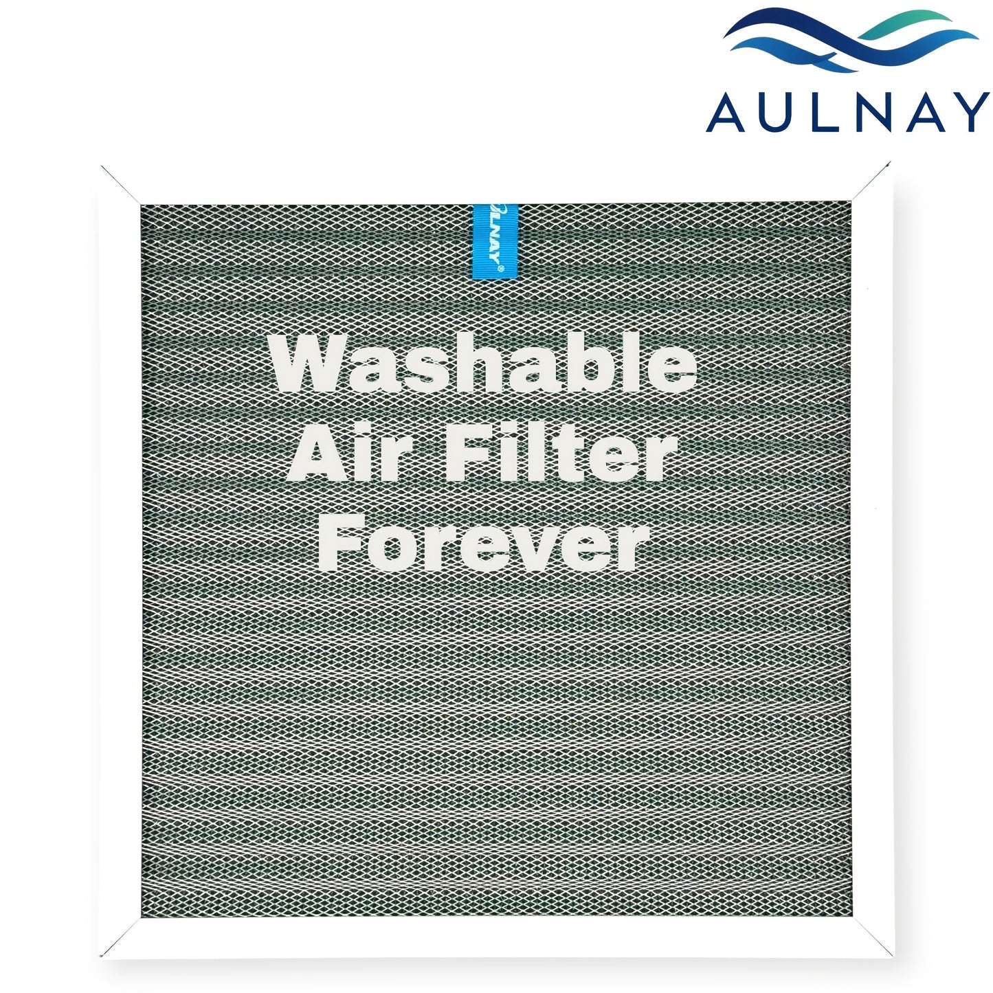 Reusable Electrostatic HVAC Air Filter MERV 8, Permanent AC Furnace Filter with Static Electricity Filtration