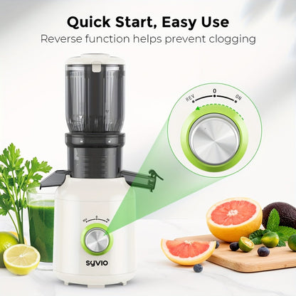 Centrifugal Juicer with 4.3-Inch Wide Feed Chute - 3-Speed Electric Juicer Machine for Whole Fruits & Vegetables