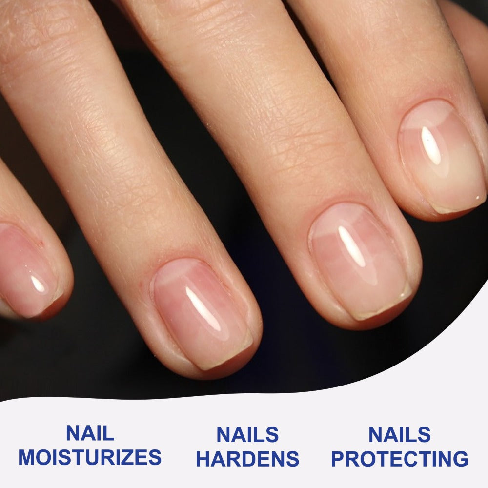 Nail Strengthener Oil Vitamin E Keratin 10ml 7-Day Anti-Breakage – Nail Care Serum with Hyaluronic Acid & Jojoba Oil for Soft Peeling