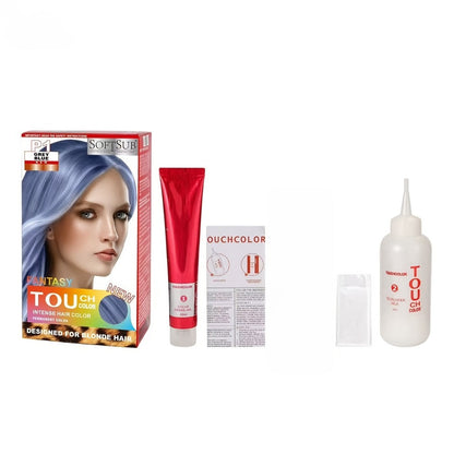 Permanent Hair Dye 20 Vivid Colors Bright Color for Home Use, Easy Application Full Coverage