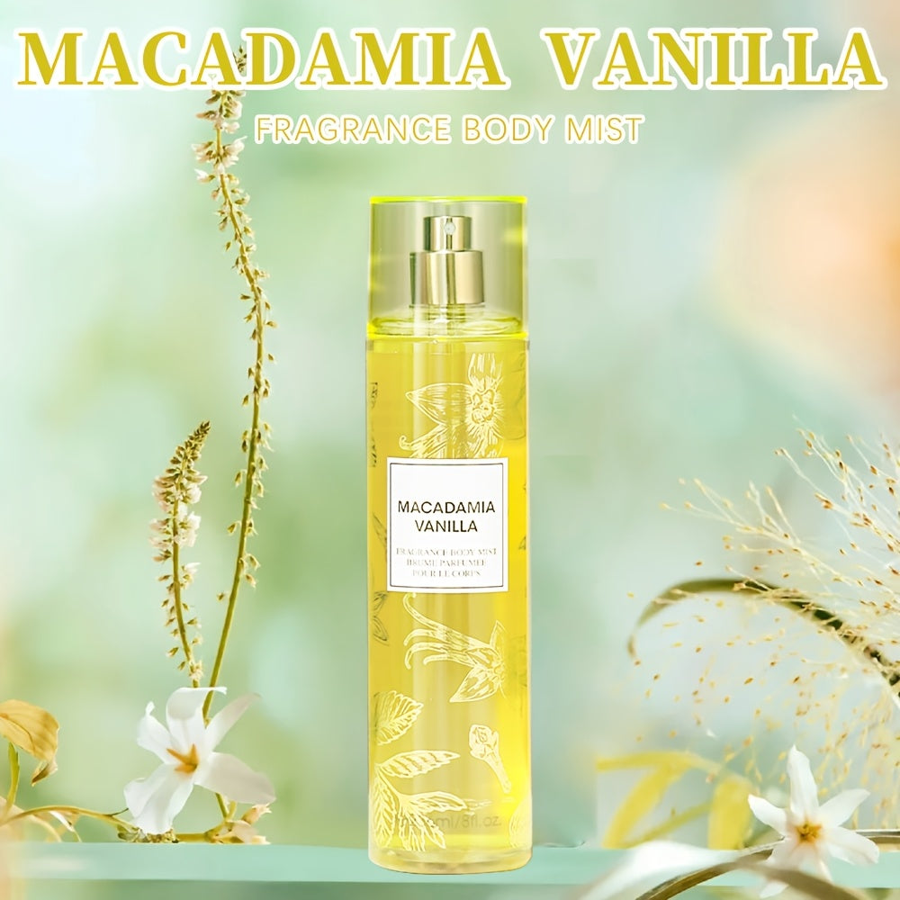 Floral and Fruit Body Mist Spray, 8 fl oz / 236ml in Fourteen Exact Scent Options for External Body Use