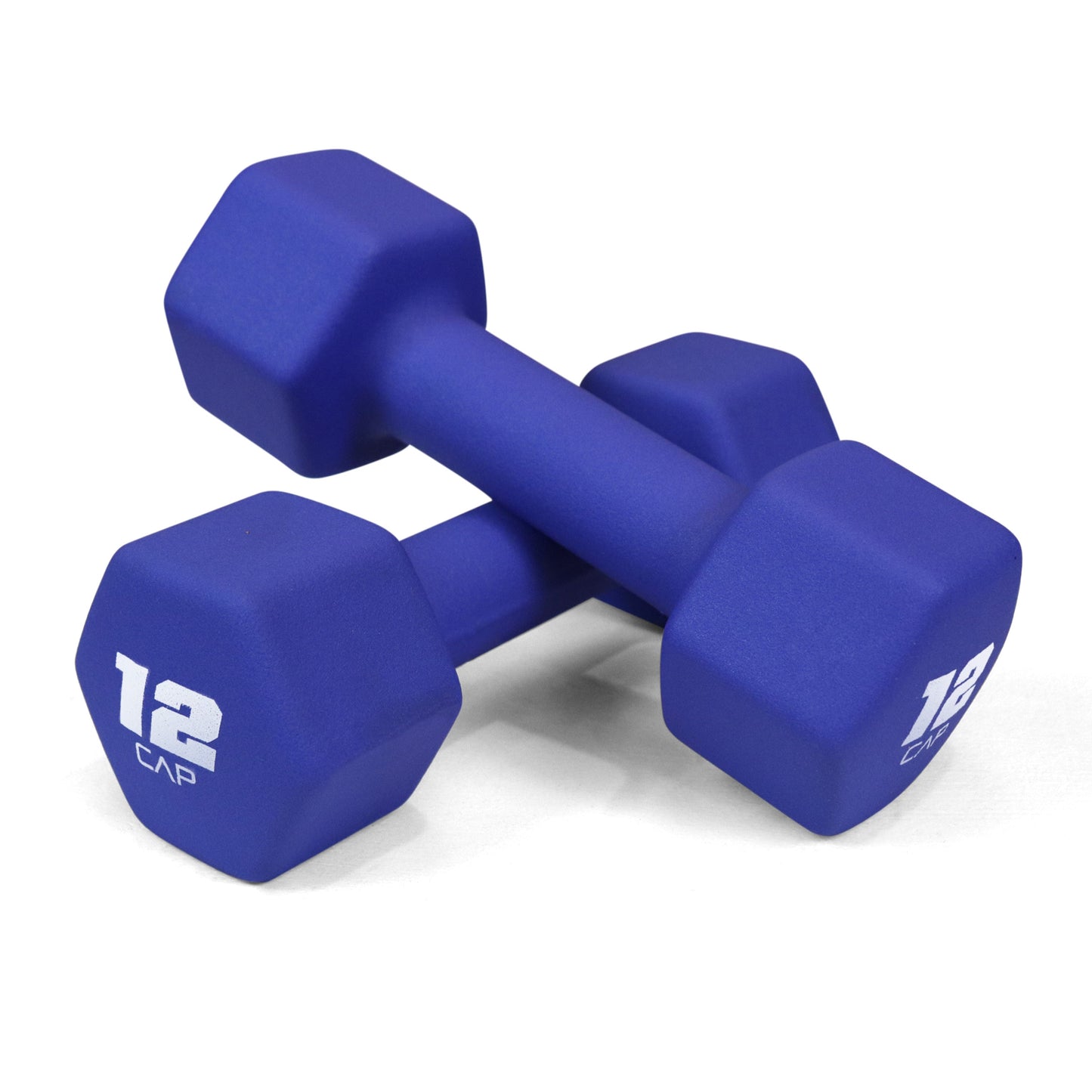 Neoprene Dumbbells Pair with Non-Slip Hex Shape – Color-Coded Hand Weights for Women & Men, Strength Training, Home Gym & Aerobics