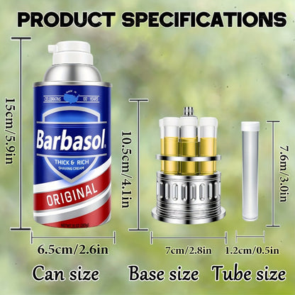 Dinosaur DNA Cryo Canister with Pop-Up Test Tube Rack - 10 DNA Sample Tubes, Movie Prop Replica