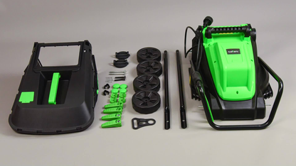 Electric Lawn Mower Corded 13-Inch 11 Amp for Garden, Patio and Yard Use, with the Listed Configuration