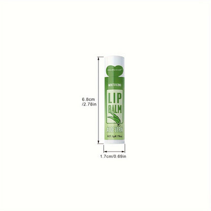 Lip Balm 36-Piece Tinted Gift Set with 12 Flavors, Glossy Finish and Colorful Tube Packaging