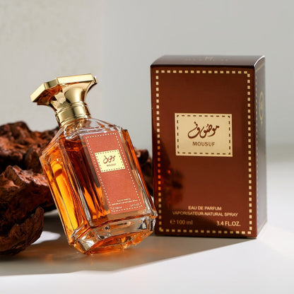 Men's Cologne Woody Ebony Eau de Parfum, Fragrance for Men, 3.4 fl oz & 1.69 oz Collector's Edition