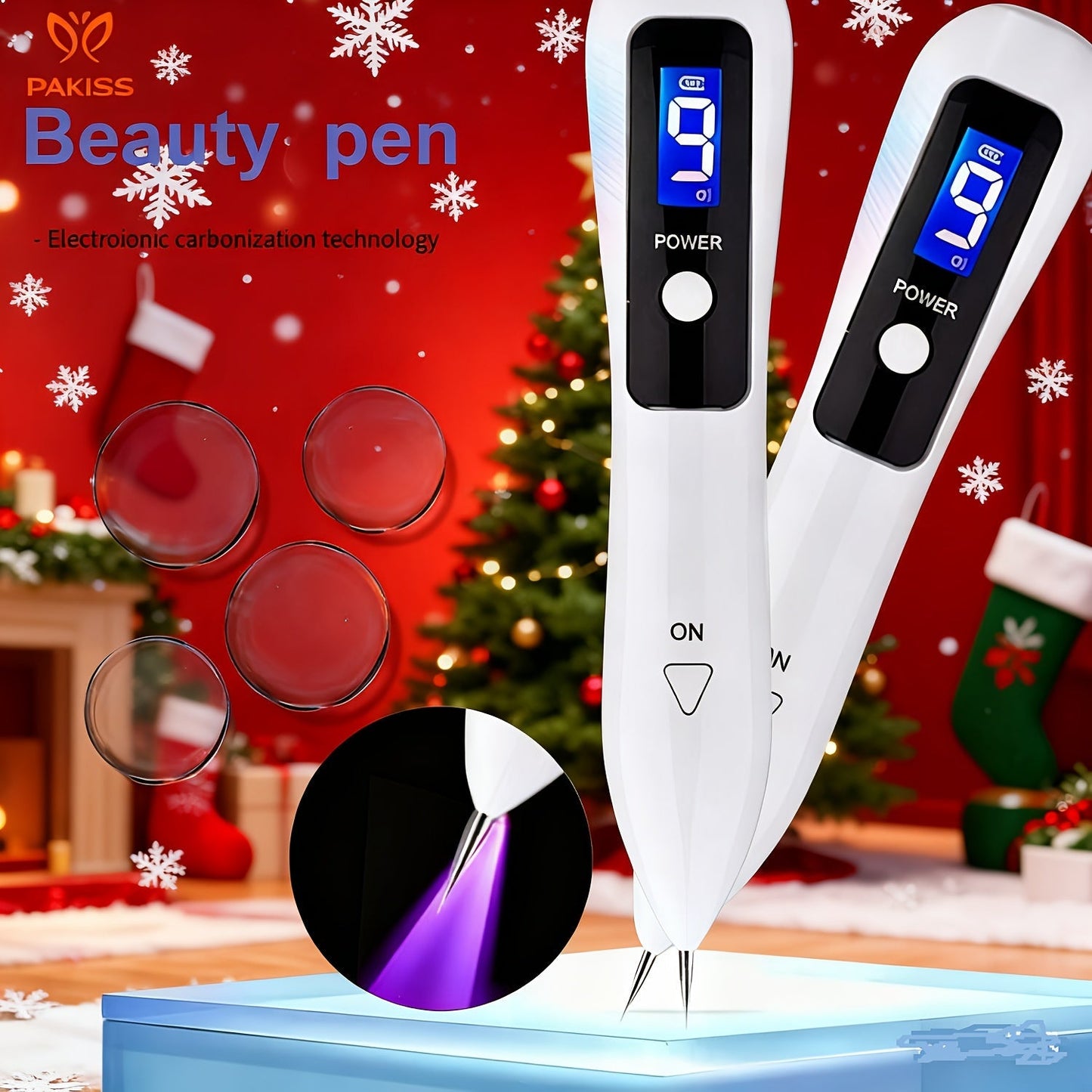 IPL Hair Removal Device 9-Level Adjustable with LCD Display – USB Rechargeable Painless Electric Epilator for Women & Men