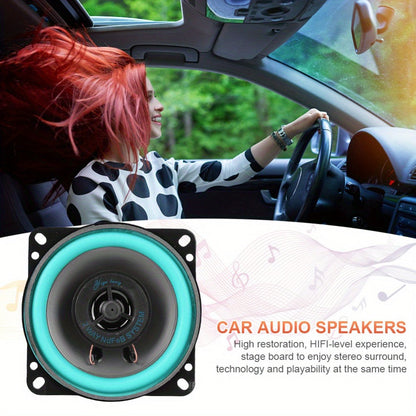 6.5 Inch Car Speakers 160W HiFi Coaxial Full Range – Universal Automotive Audio Stereo Speaker, Single or Pair