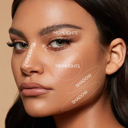 Waterproof Foundation & Concealer Stick Set 2pcs Full Coverage – Long-Lasting Sweat-Proof Buildable Formula