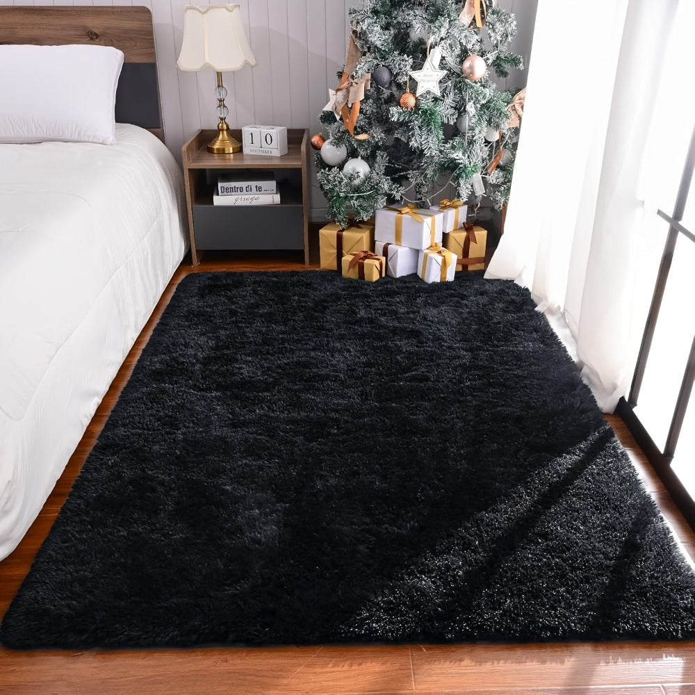 Non-Slip Area Rug Fluffy Soft Carpet – Modern Home Decor Floor Mat for Living Room, Bedroom, Kitchen & Bathroom | Easy Clean Cute Plush Rug