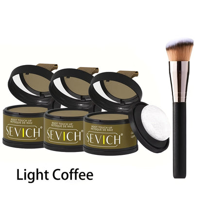 Hair Loss Cover Powder Hairline Concealer for Thinning Hair & Bald Spots – Volumizing Root Touch Up Scalp Powder