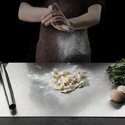 Chopping Board, Stainless Steel Cutting Board Extra Large, Heavy Duty Kitchen Chopping Board for Meat Vegetables Dough