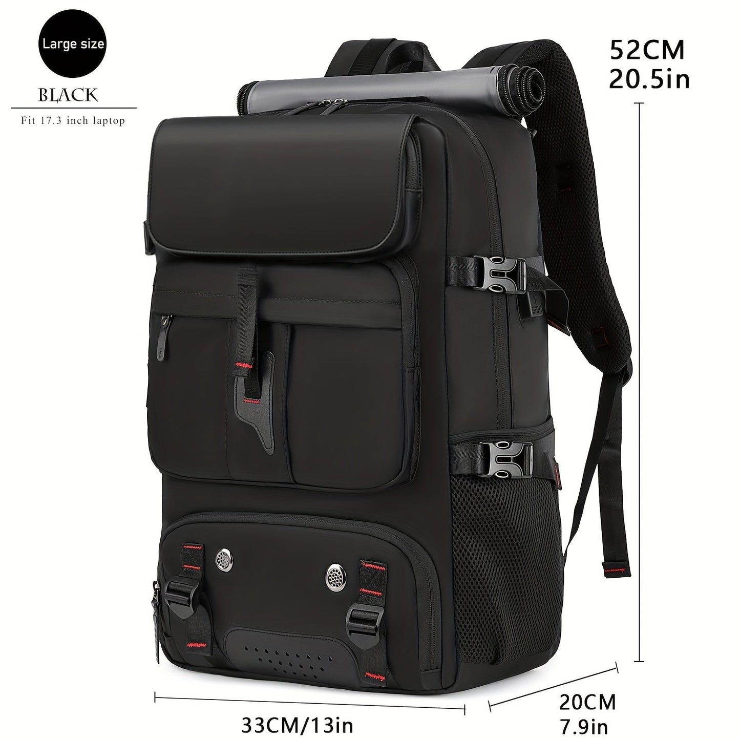 Laptop Backpack with Shoe Compartment, USB Port and Large Travel Storage in Eight Colors for Daily Use