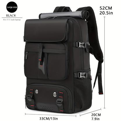 Laptop Backpack with Shoe Compartment, USB Port and Large Travel Storage in Eight Colors for Daily Use