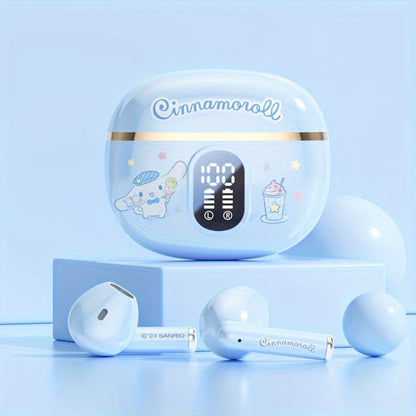 Sanrio Hello Kitty Kuromi Cinnamoroll Bluetooth Earbuds Cute Wireless Earphones 3 Styles Power for an Everyday Personal Care Routine