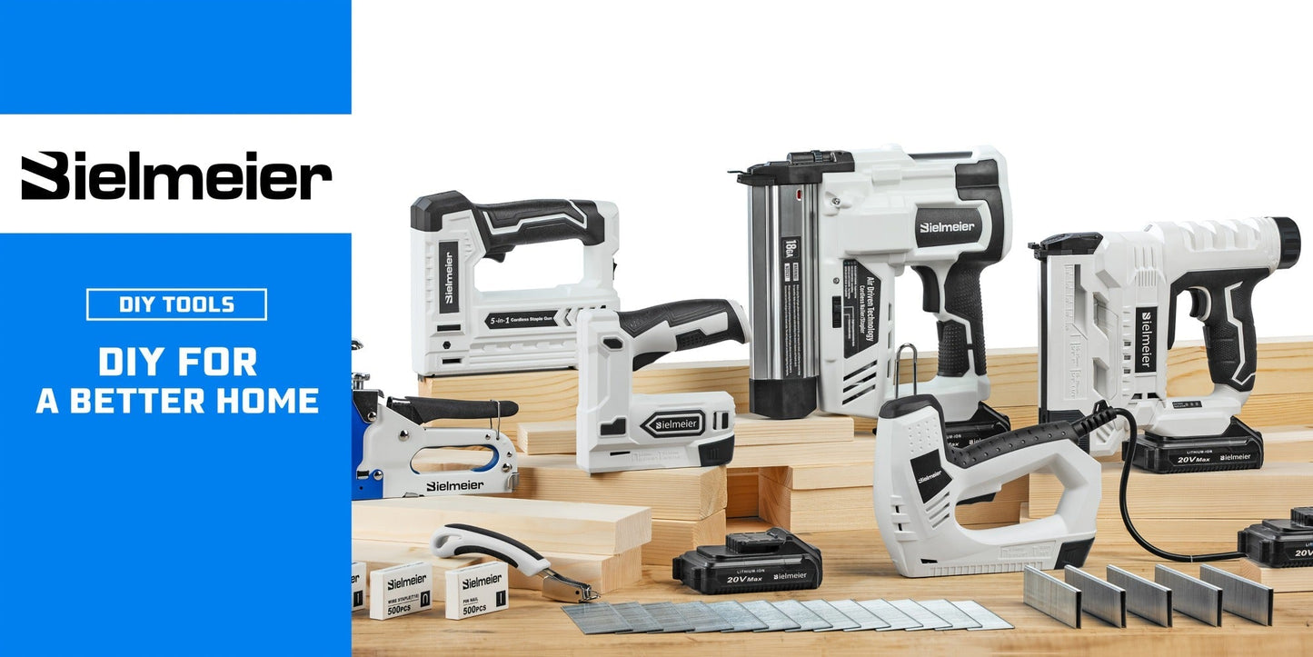 Cordless Stapler Nailer 2-in-1, 20V/4V Brad Nailer Without Compressor, with Safety Striker Guard