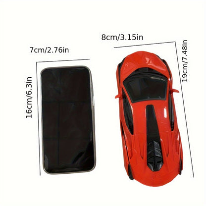 High-Speed Drift RC Car 1:24 Scale with LED Lights 4-Channel Simulation Model Remote Control Car for Kids Boys Girls