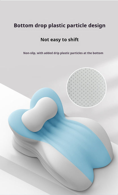 Wedge Pillow Memory Foam – Ergonomic Cervical & Lumbar Support for Stomach, Side & Back Sleepers | Breathable Removable Washable Cover