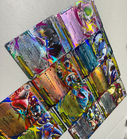 Pokemon MEGA EX Card Lot 3-Card Bundle, All Mega EX, Authentic Holographic TCG Cards Assorted Sets