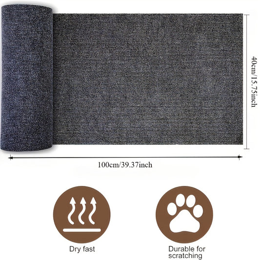 Cat Scratch Pad Self-Adhesive – Durable Cat Scratching Board for Sofa and Wall Protection, Anti-Scratch Furniture Protector Sticker