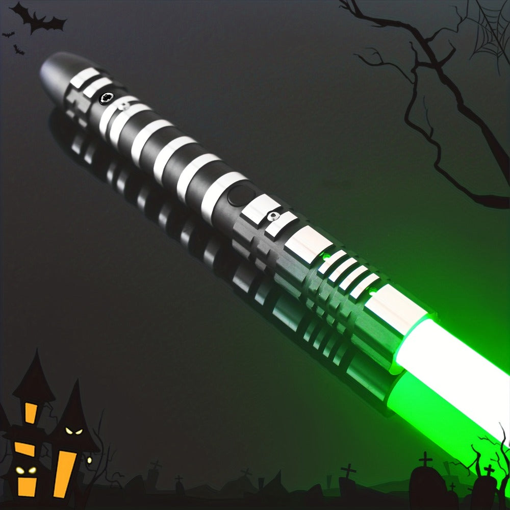 RGB Light Saber Toy with 16 Color Change & 3 Movie Sound Effects, Dark Phantom Lightsword for Kids & Beginners