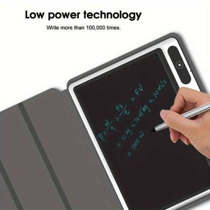 LCD Writing Tablet with Case 10.1 Inch, Electronic Handwriting Pad Doodle Board for Adults Kids Home School & Office