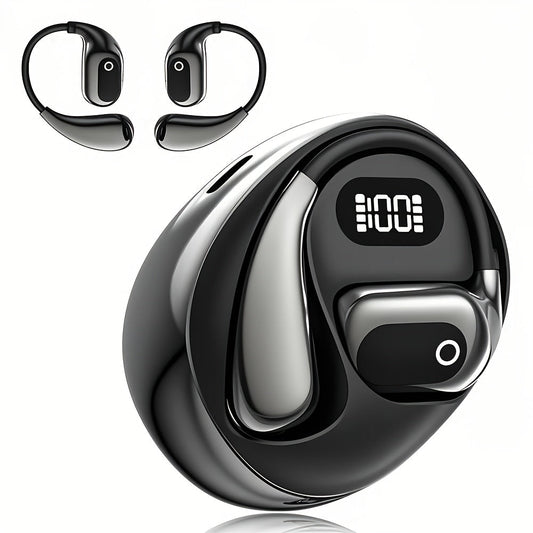 156-Language-Labeled Open-Ear Translation Earbuds with Bluetooth 5.1 Marking, Display Case and Nine Styles