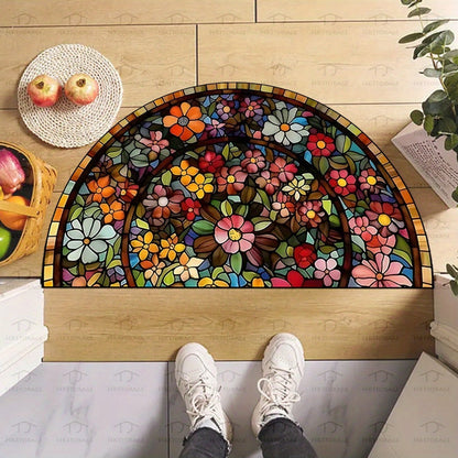 Door Mat | Washable Mandala Welcome Mat Entryway Bedroom Patio