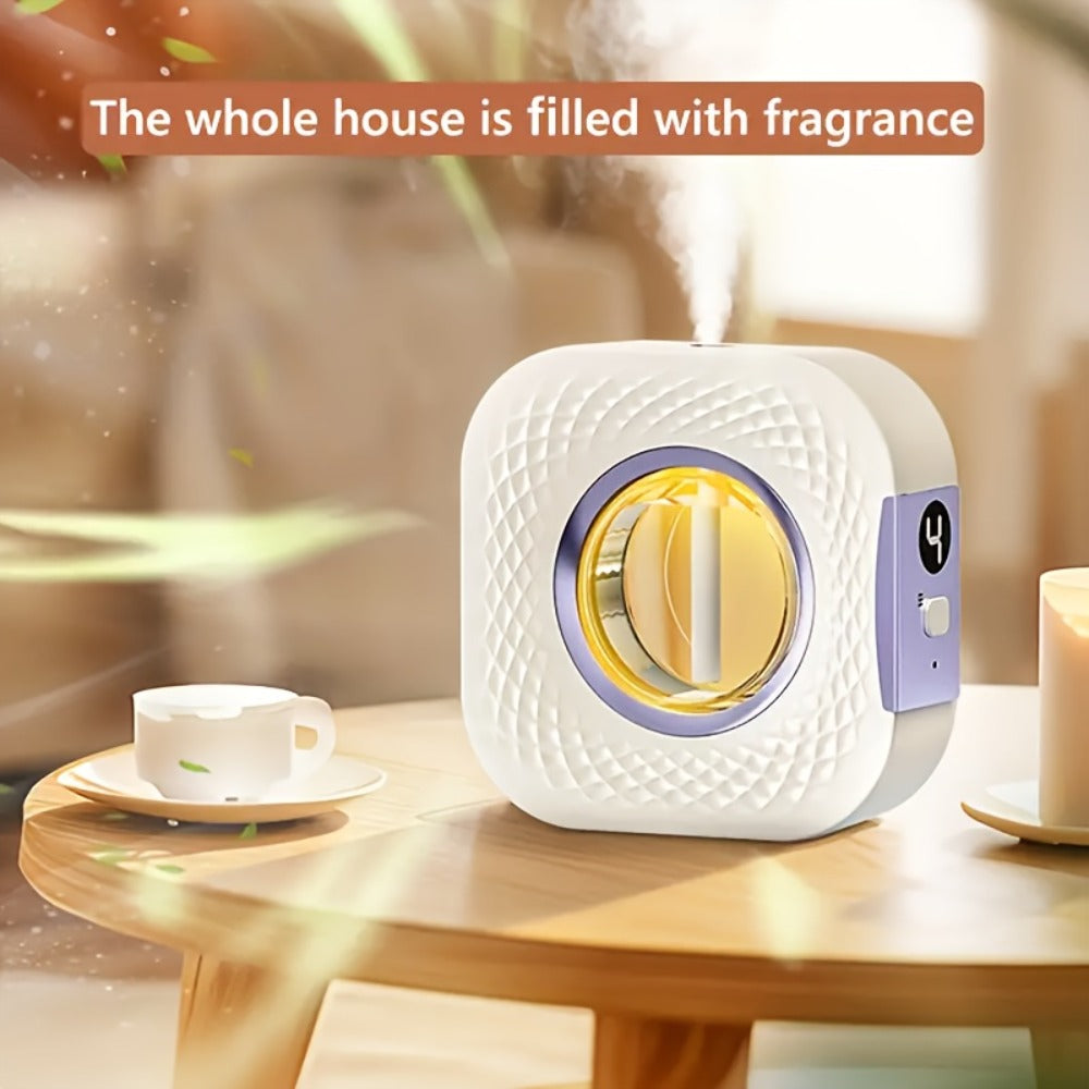 Aromatherapy Diffuser Spray Set with Essential Oils & Timer, Air Humidifier & Room Freshener for Bedroom