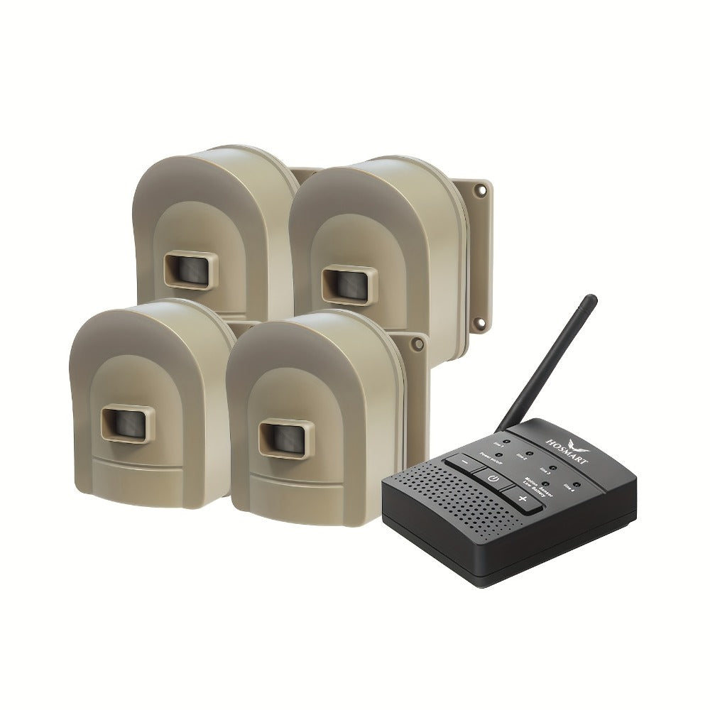 Driveway Alarm Wireless Sensor System 1/2 Mile Range, Motion Sensor Detector for Home, Mailbox & Perimeter Security
