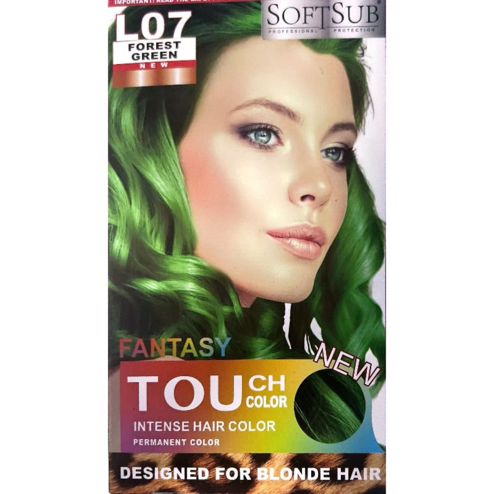 Permanent Hair Dye 20 Vivid Colors Bright Color for Home Use, Easy Application Full Coverage