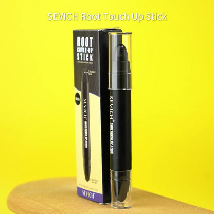 Gray Hair Root Touch Up Pen for Men, Instant Coverage Beard & Hairline Dye Stick, No-Mix Precision Applicator