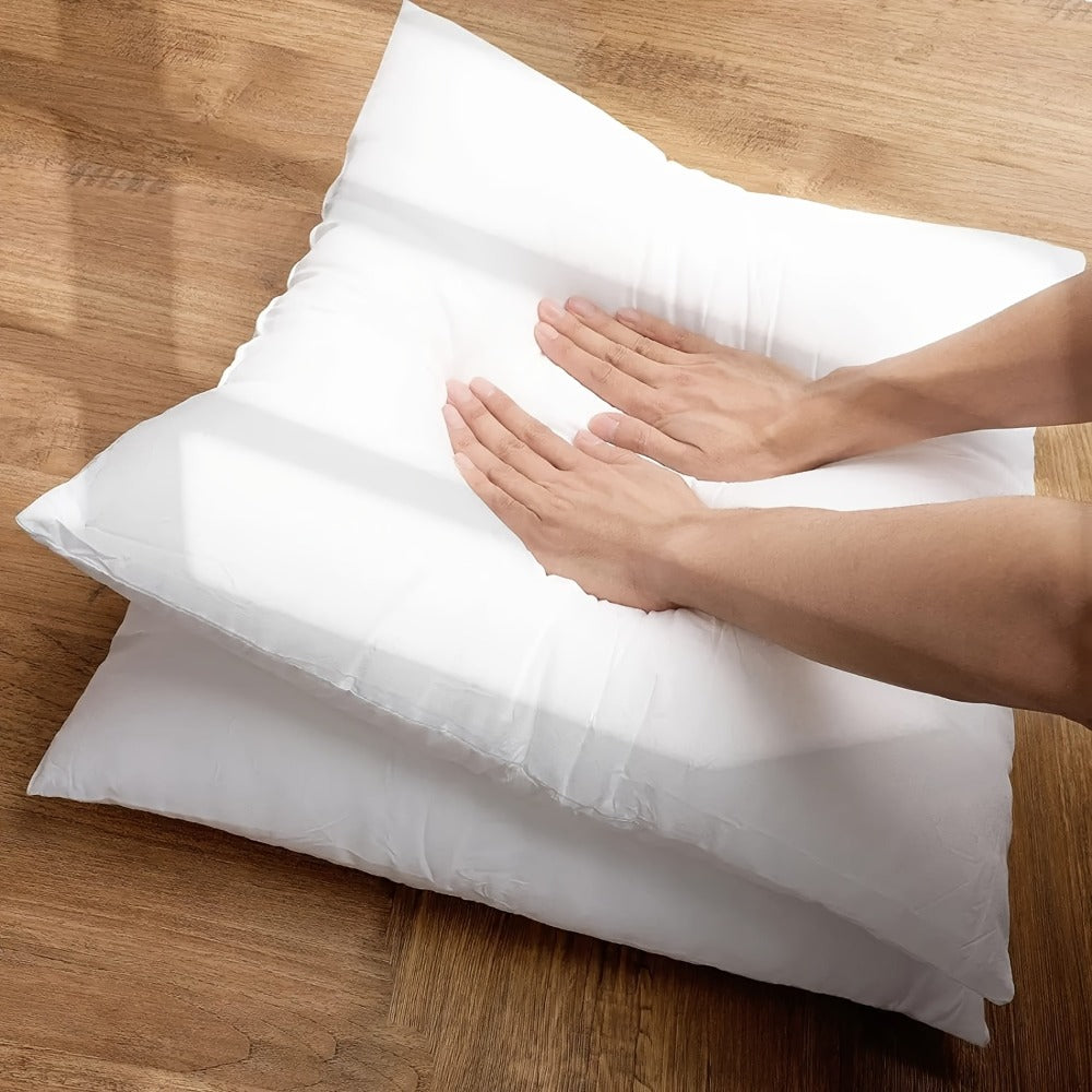 Outdoor Pillow Inserts 4/6 Pack, Soft or Waterproof Throw Pillow Forms for Sofa, Bed & Patio, 12x20-20x20 Inch