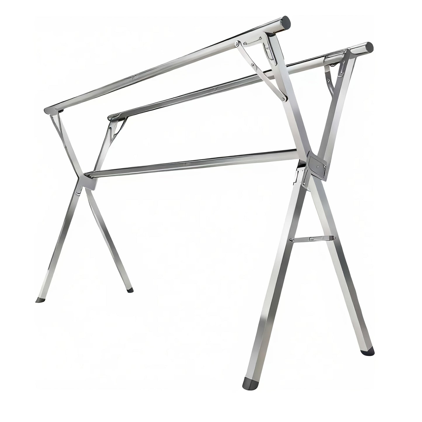 Clothes Drying Rack Collapsible Freestanding, Heavy Duty Stainless Steel Laundry Drying Rack Indoor Outdoor