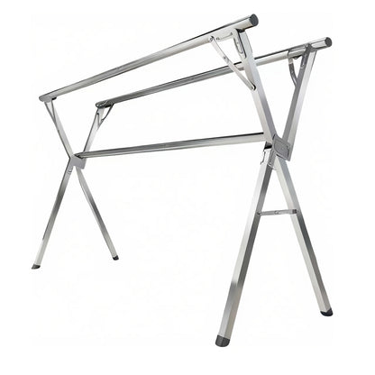 Clothes Drying Rack Collapsible Freestanding, Heavy Duty Stainless Steel Laundry Drying Rack Indoor Outdoor