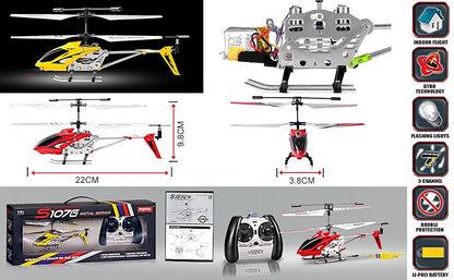 Syma S107G RC Mini Helicopter 3.5 Channel Infrared Gyro Stable Hover Indoor Remote Control Helicopter