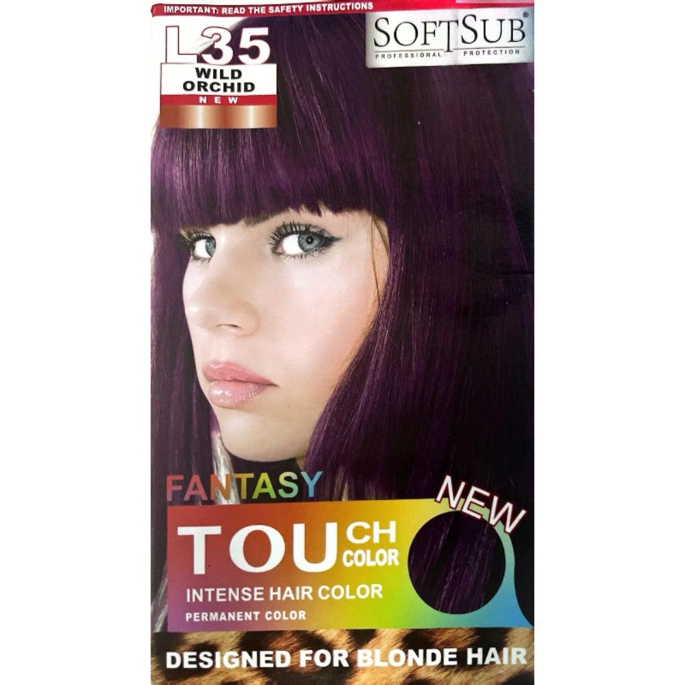 Permanent Hair Dye 20 Vivid Colors Bright Color for Home Use, Easy Application Full Coverage