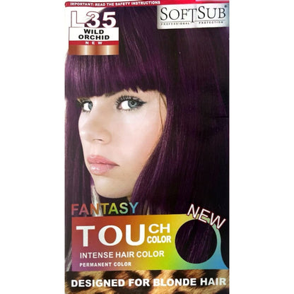 Permanent Hair Dye 20 Vivid Colors Bright Color for Home Use, Easy Application Full Coverage