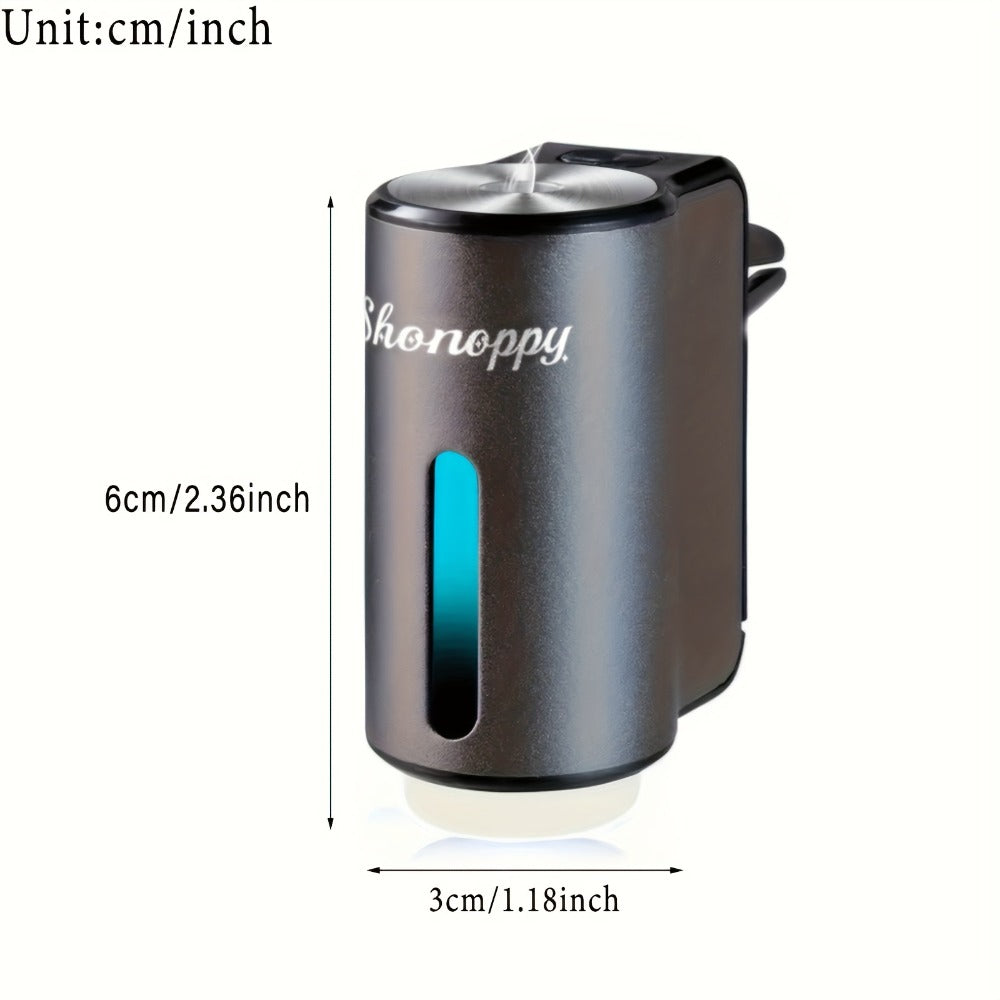 Car Air Freshener Aroma Diffuser with Essential Oils – USB Powered Smart Scent Diffuser for Car, 3/6/10/20 Bottles 0.34oz Essential Oils