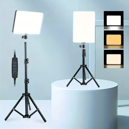 LED Ring Light 10 Inch with Stand Dimmable Fill Light for Vlogging Photography Makeup Selfie Live for an Everyday Personal Care Routine