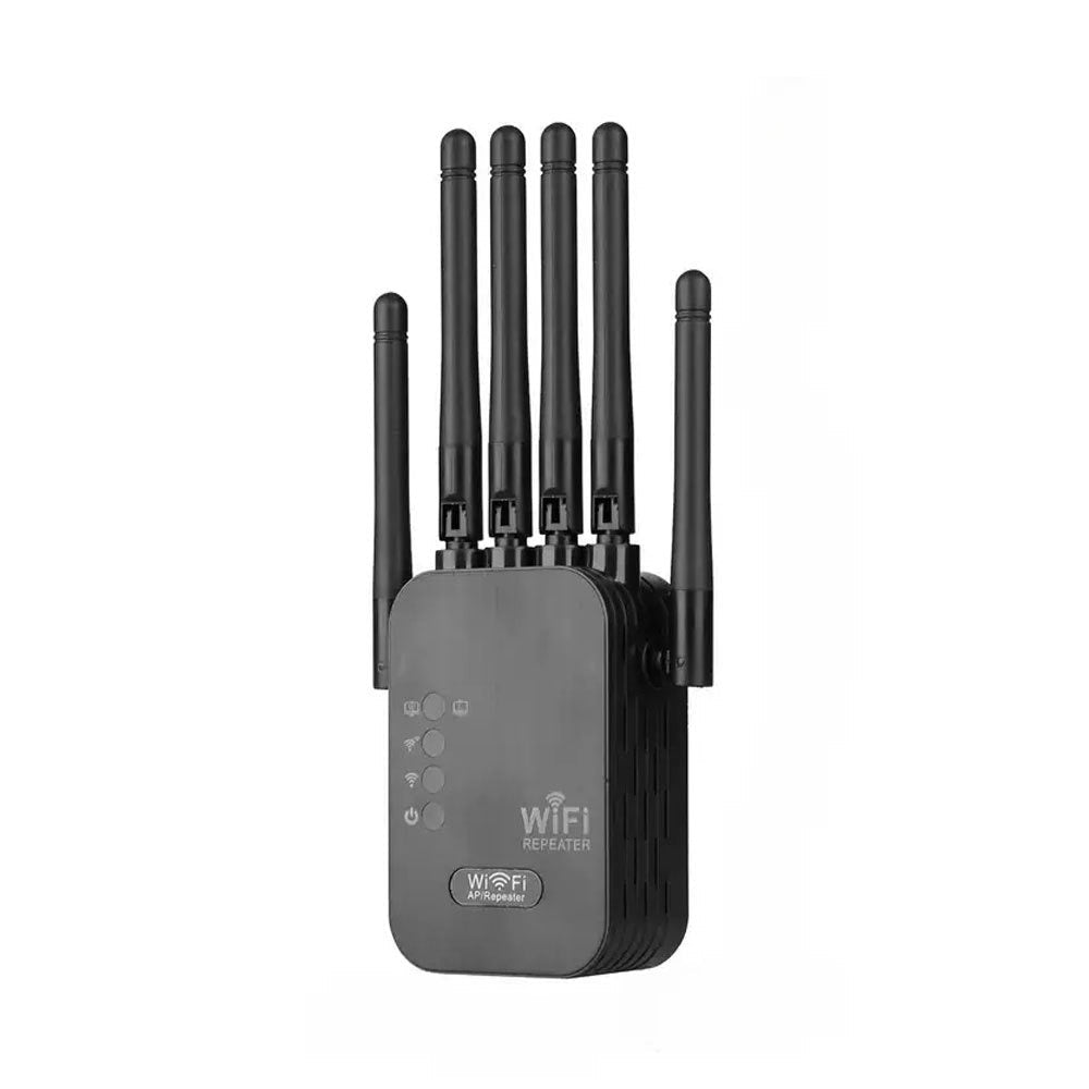 WiFi Range Extender Ourlife 1800Mbps Dual-Band 2.4/5GHz with Six Antennas and Five Source Editions