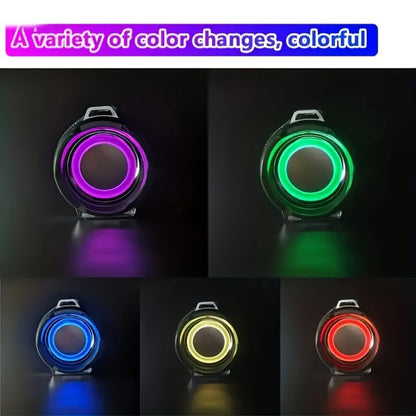 Bluetooth Speaker T&G TG192 with 2400mAh Battery, IPX4 Rating, RGB Breathing Light and Five Color Options