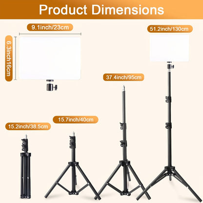 10 Inch Desktop Ring Light with Phone Stand, Beauty Fill Light for Live Streaming, Makeup, Video Recording