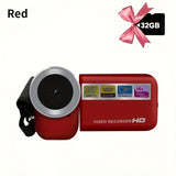 a small red camera