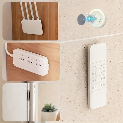 Magnetic Wall Hook Set with No-Hole Installation and 6, 12 or 20-Piece Options for Home, Office, Kitchen or Bathroom