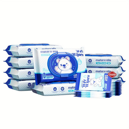 Flushable Wet Wipes with Probiotics, Plant-Based Fibers, Fragrance Free, Sewer Safe, & Thick Disposable Butt Wipes for Adults
