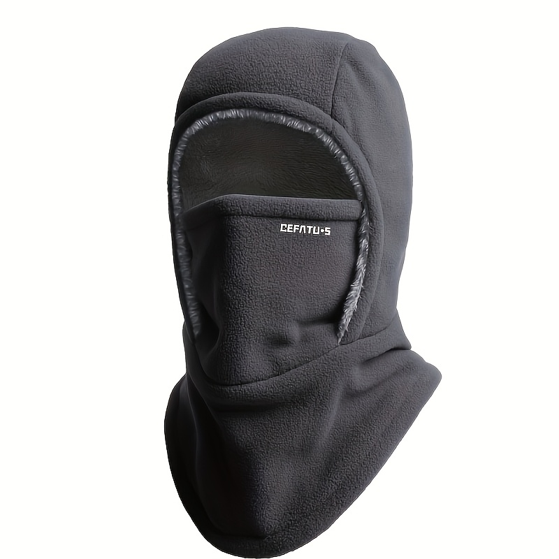 Winter Balaclava Hat with Neck Mask & Ear Protection – Windproof Face-Fit Knit Ski Mask for Men & Women, Thermal Head Cover for Cycling
