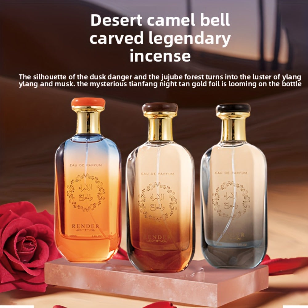 Arabian Perfume Vanilla Scent for Women and Men Oriental Fragrance - Elegant Portable Spray for Bath Time, Home Spa and Personal Care