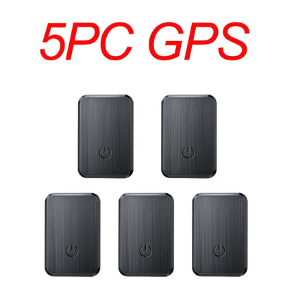 Black Rectangular GF08-Labeled Tracker Device Sets in 2, 3, 4, 5 or 6-Piece Checkout Options